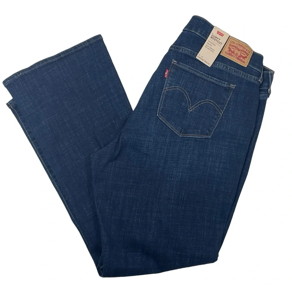 NWT Levi’s Sculpt Curvy Bootcut Mid Rise Stretch Jeans Women’s 18 Medium W34 L30